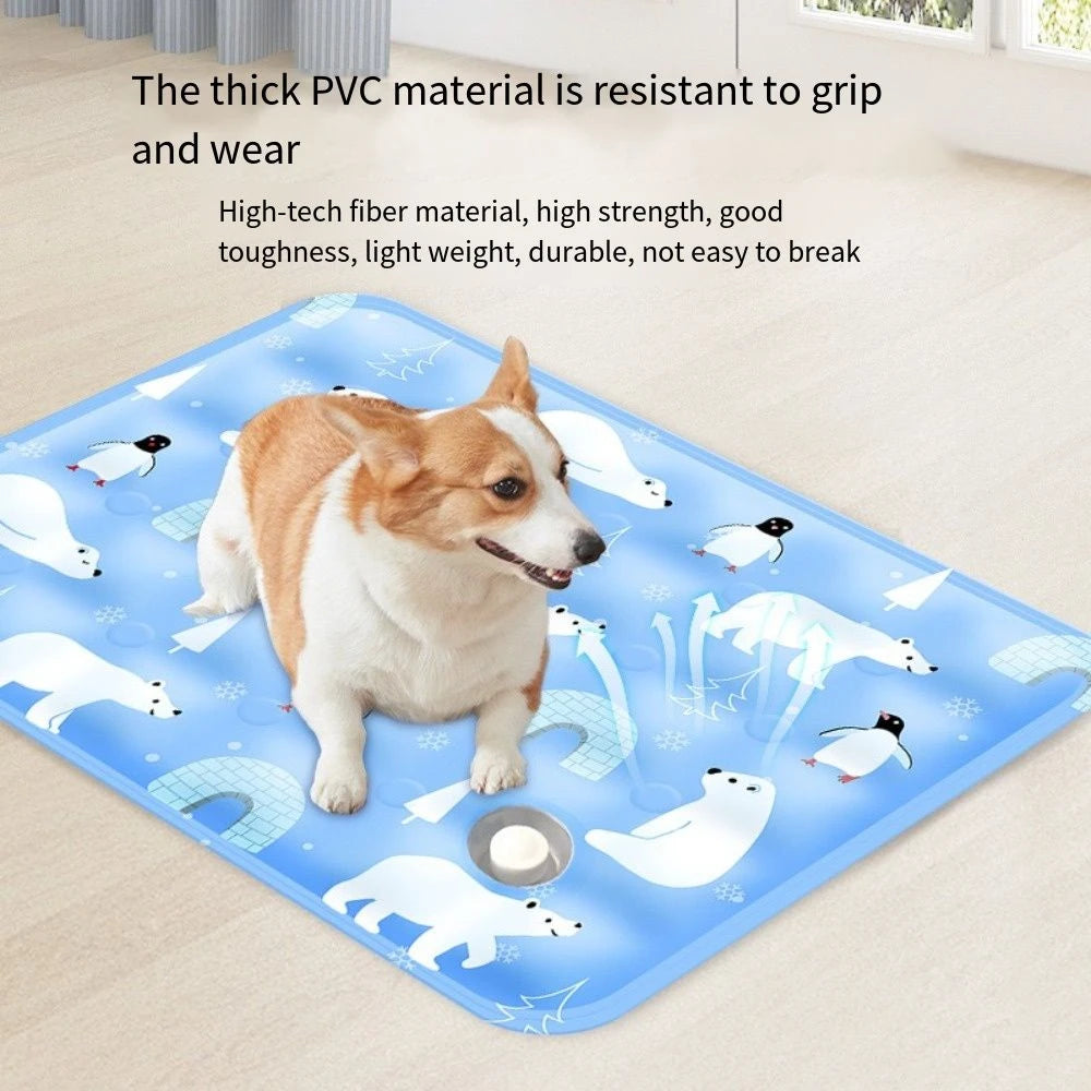 Tapis rafraîchissant Frisqo pour chien et chat — gel auto-refroidissant