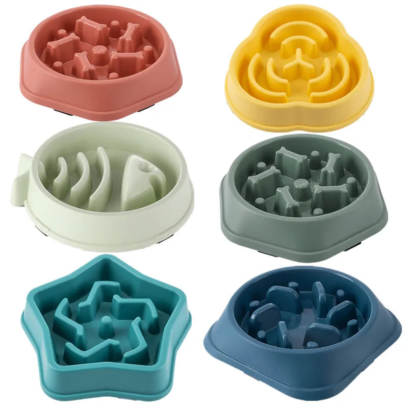 Gamelle anti-glouton anti-glisse Frisqo pour chien et chat — repas malin