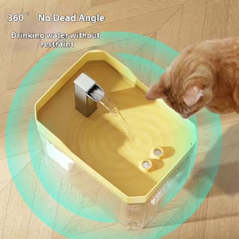 Fontaine à Eau USB Frisqo pour Chat & Chien — 2L Silencieuse avec Filtration