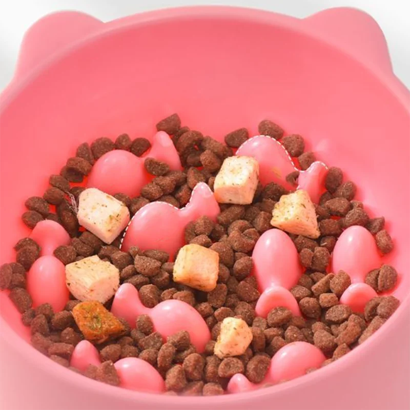 Gamelle Anti-Étouffement Surélevée Frisqo — Alimentation Lente & Protection du Cou