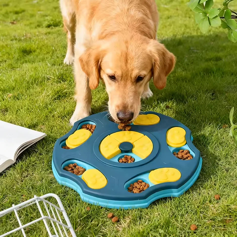 Jouet Puzzle IQ Frisqo — Distributeur Interactif de Stimulation Mentale pour Chien