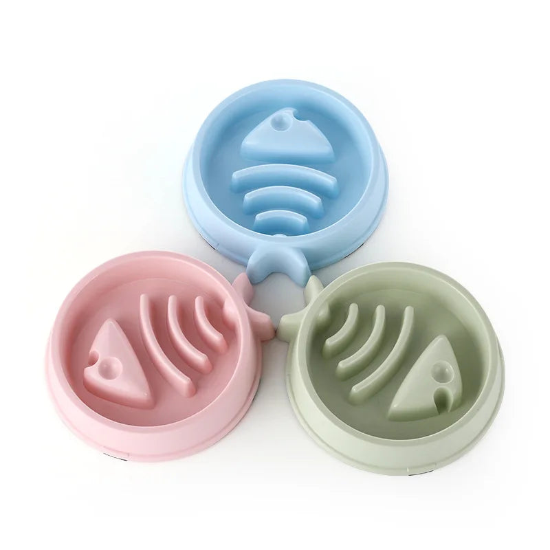 Gamelle anti-glouton anti-glisse Frisqo pour chien et chat — repas malin